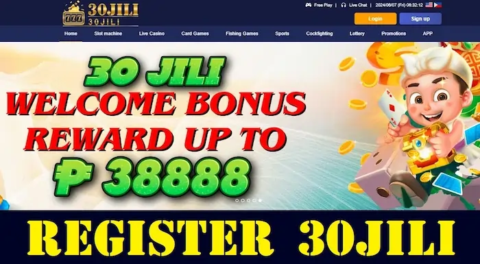 30jili welcome bonus up to P38888